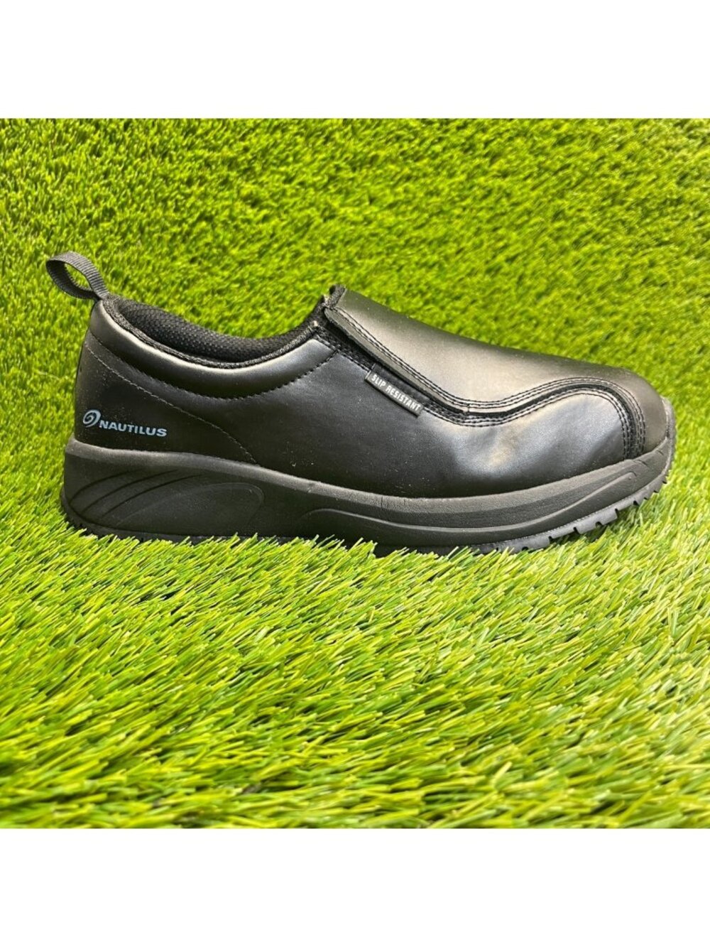 Nautilus Skidbuster SR Mens Size 11 Black Electrical Hazard Safety Work Shoes